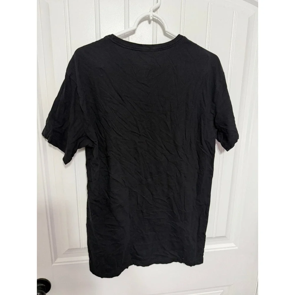 Polo Ralph Lauren T-Shirt Mens XL Slim Fit Black Short Sleeve Red Pony EUC
